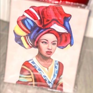 Canvas art - Afro American piece